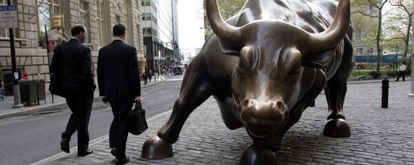Wall Street's bull statue - Sputnik International