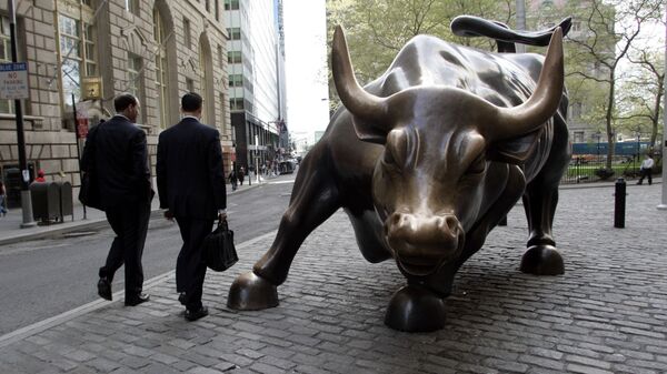 Wall Street's bull statue - Sputnik International