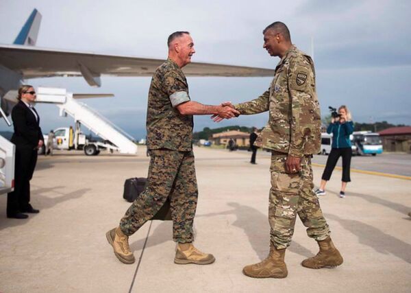 US Chairman of the Joint Chiefs of Staff Arrives in South Korea US Chairman of the Joint Chiefs of Staff Arrives in South Korea - Sputnik International