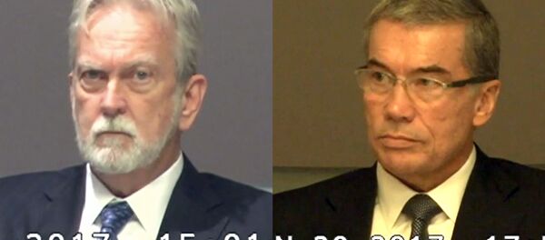 These undated still photos from trial deposition video, accepted as evidence in court and provided by the American Civil Liberties Union, shows psychologists James Mitchell, left, and John Jessen, defendants in a landmark lawsuit that the ACLU filed against the creators of the CIA's harsh interrogation program used in the war on terror. These undated still photos from trial deposition video, accepted as evidence in court and provided by the American Civil Liberties Union, shows psychologists James Mitchell, left, and John Jessen, defendants in a landmark lawsuit that the ACLU filed against the creators of the CIA's harsh interrogation program used in the war on terror. - Sputnik International