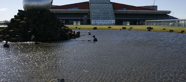 A general view of the exterior of Keflavik airport, Keflavik, Iceland - Sputnik International