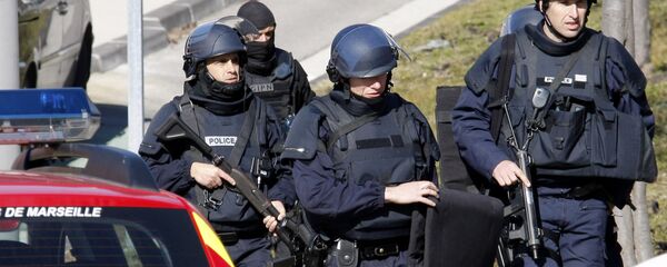 Police officers at Marseille, southern France Police officers at Marseille, southern France - Sputnik International