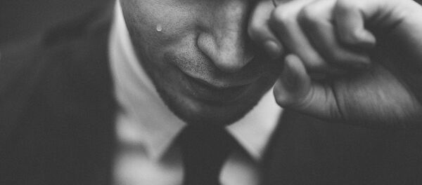 crying man. crying man. - Sputnik International