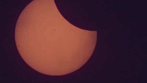 Sun Goes Dark: United States Observes Total Solar Eclipse - Sputnik International