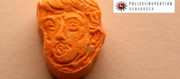 German police say they have seized thousands of ecstasy pills in the shape of President Donald Trump’s head, a haul with an estimated street value of 39,000 euros ($45,900). - Sputnik International