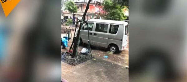 Typhoon Hato Hits China's Macau Typhoon Hato Hits China's Macau - Sputnik International