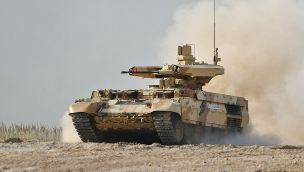 The BMPT Terminator tank support combat vehicle - Sputnik International