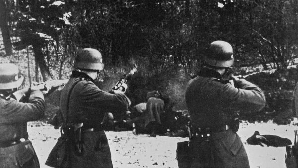 World War II of 1939-1945. Poles being executed in 1939 - Sputnik International