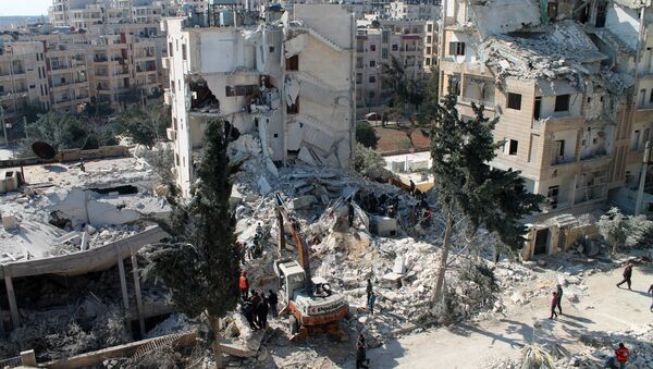 Syrian northwestern city of Idlib. File photo - Sputnik International