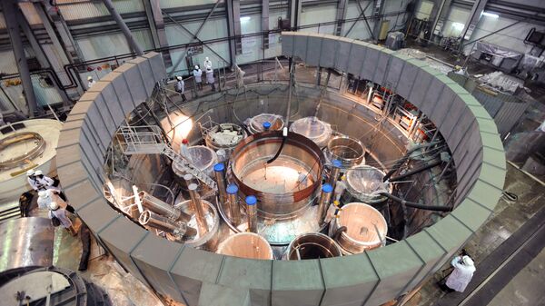 Construction of new power unit at NPP - Sputnik International