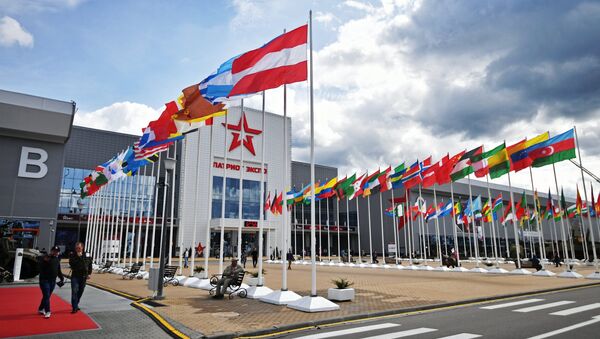 The Patriot congress and exhibition center in the Moscow Region, a venue hosting the ARMY 2017 International Military-Technical Forum - Sputnik International