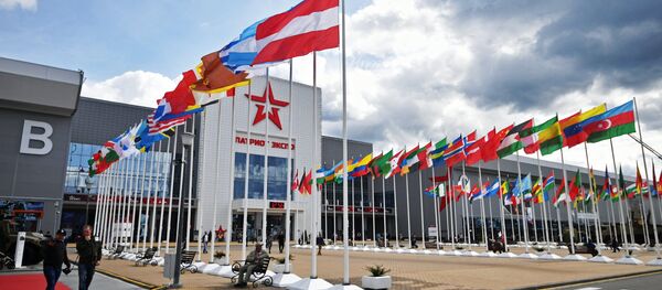 The Patriot congress and exhibition center in the Moscow Region, a venue hosting the ARMY 2017 International Military-Technical Forum The Patriot congress and exhibition center in the Moscow Region, a venue hosting the ARMY 2017 International Military-Technical Forum - Sputnik International