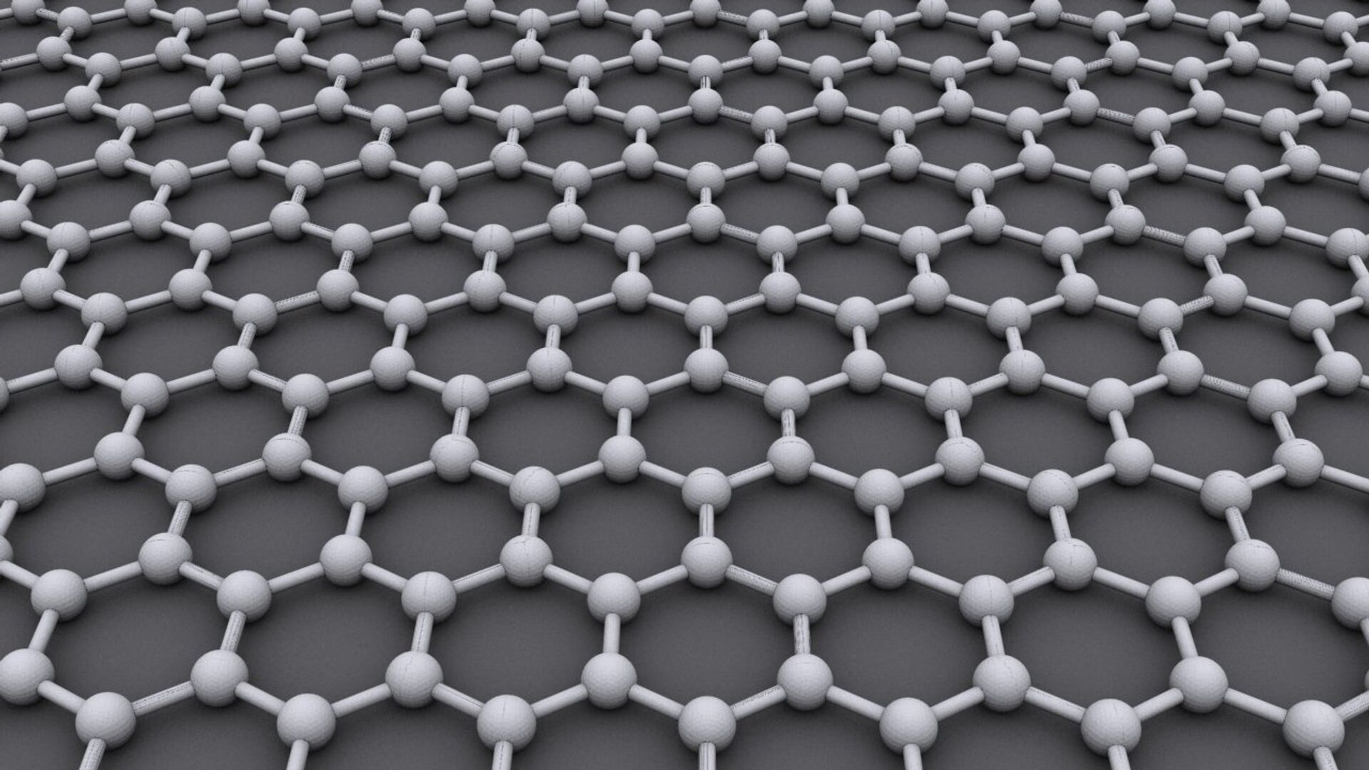 The ideal crystalline structure of graphene is a hexagonal grid - Sputnik International, 1920, 19.05.2022