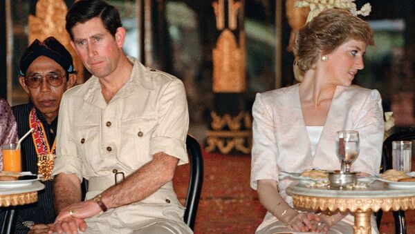 Prince and Princess of Wales in Indonesia, 1989  - Sputnik International