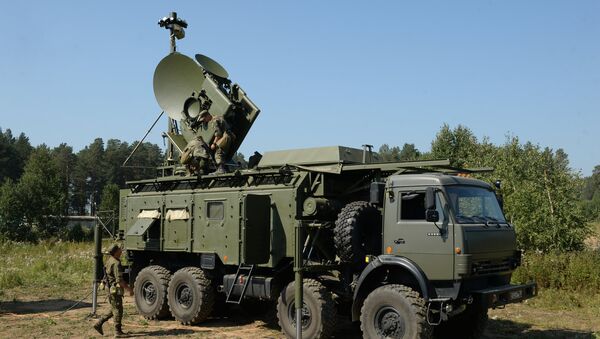 Electronic warfare units of the Central Military District during a special tactical drill at Sverdlovsky base. File photo - Sputnik International