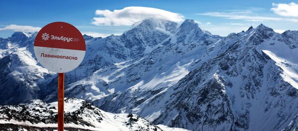 Mountains at the Elbrus all-season tourist-recreation complex in Kabardino-Balkaria Mountains at the Elbrus all-season tourist-recreation complex in Kabardino-Balkaria - Sputnik International