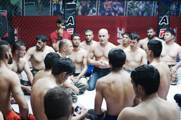  First private Mixed Martial Arts (MMA) club opens in Afghanistan. - Sputnik International
