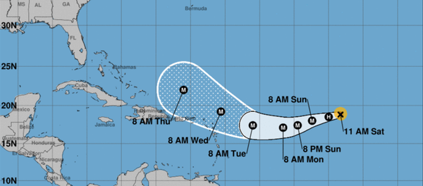 US National Hurricane Center Hurricane Irma tracking projection September 2, 2017 US National Hurricane Center Hurricane Irma tracking projection September 2, 2017 - Sputnik International