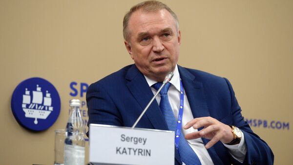 Sergey Katyrin, President of the Chamber of Commerce and Industry of the Russian Federation (File) - Sputnik International
