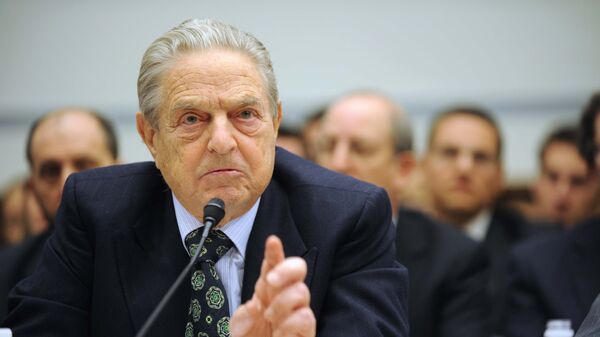 Soros Fund Management Chairman George Soros testifies on Capitol Hill in Washington (File) - Sputnik International