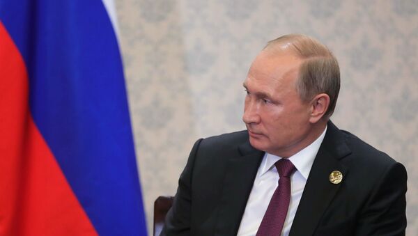 Russian President Vladimir Putin participates in BRICS summit - Sputnik International