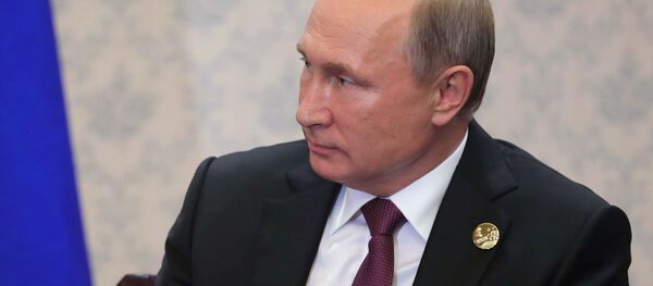 Russian President Vladimir Putin participates in BRICS summit Russian President Vladimir Putin participates in BRICS summit - Sputnik International