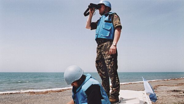UN peacekeepers. (File) - Sputnik International