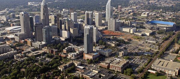 Skyline of downtown Charlotte, North Carolina. Skyline of downtown Charlotte, North Carolina. - Sputnik International