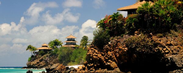 Buildings line the shore of Necker Island in the British Virgin Islands, Friday, May 17, 2013. Buildings line the shore of Necker Island in the British Virgin Islands, Friday, May 17, 2013. - Sputnik International