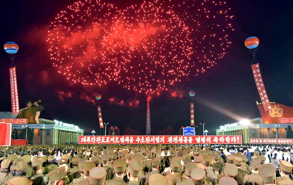H-Bomb 'Extravaganza': North Korea Solemnly Celebrates Its Biggest Nuke Test - Sputnik International