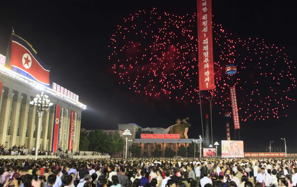 H-Bomb 'Extravaganza': North Korea Solemnly Celebrates Its Biggest Nuke Test - Sputnik International