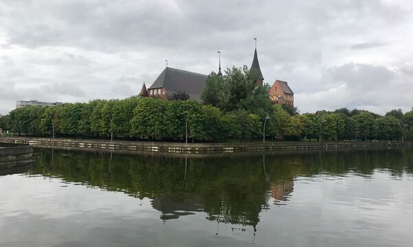 A cathedral in Kaliningrad A cathedral in Kaliningrad - Sputnik International