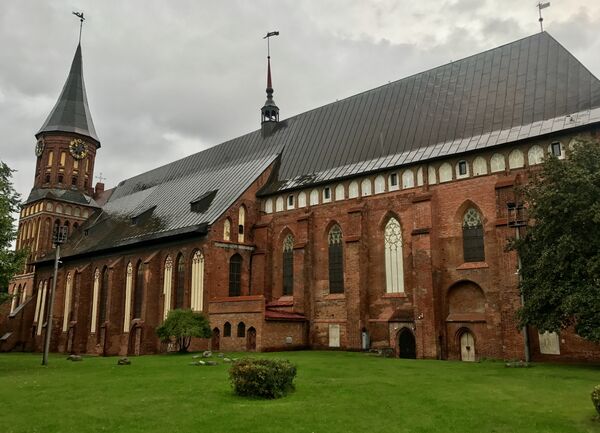 A cathedral in Kaliningrad A cathedral in Kaliningrad - Sputnik International