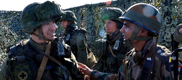 Indra 2016 Russian-Indian military exercise in Primorye Territory. File photo Indra 2016 Russian-Indian military exercise in Primorye Territory. File photo - Sputnik International