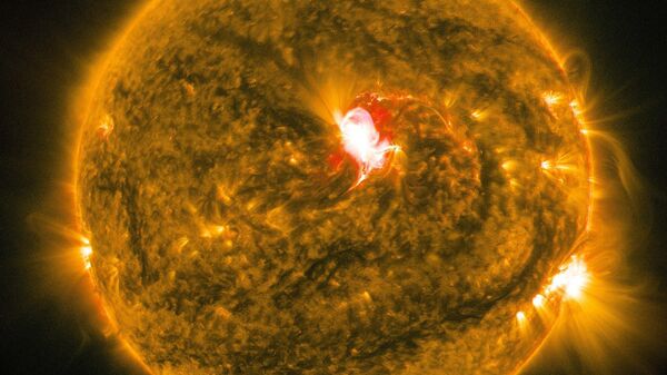 Flashes on the Sun. (File) - Sputnik International