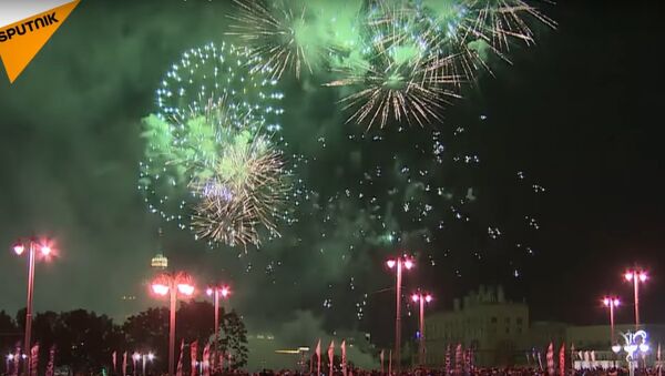 Fireworks In Moscow On The City Day - Sputnik International