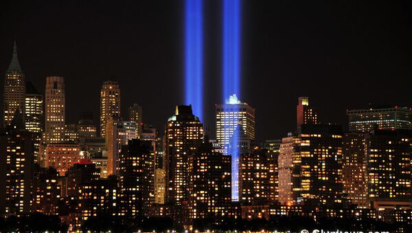 World Trade Center 9-11 Tribute of Light 2012 - Sputnik International
