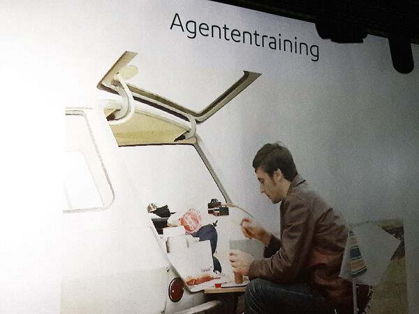 Fatkenheuer during agent training in Hungary. Fatkenheuer during agent training in Hungary. - Sputnik International