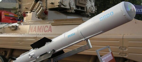 Nag missile and the Nag missile Carrier Vehicle (NAMICA) Nag missile and the Nag missile Carrier Vehicle (NAMICA) - Sputnik International