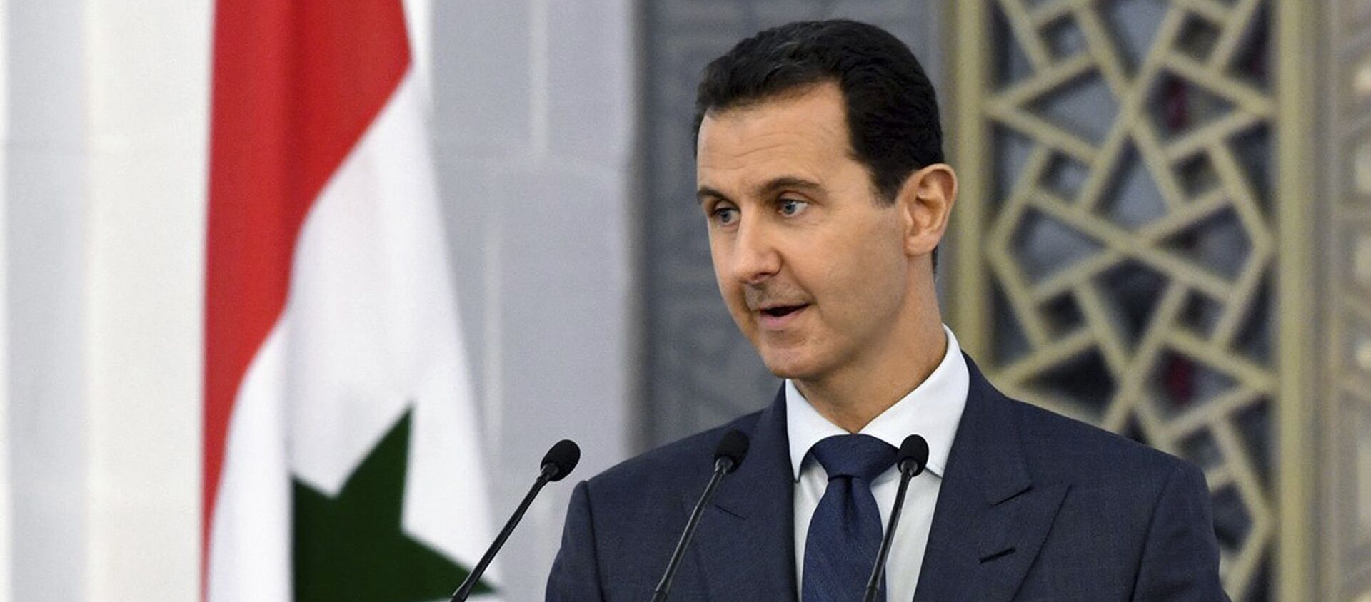 Syrian President Bashar Assad speaks to dozens of Syrian diplomats, in Damascus, Syria (File) - Sputnik International, 1920, 11.11.2020