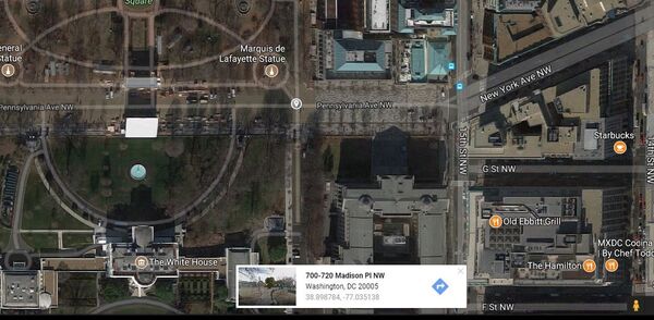 Suspicious Object Found Near White House Suspicious Object Found Near White House - Sputnik International