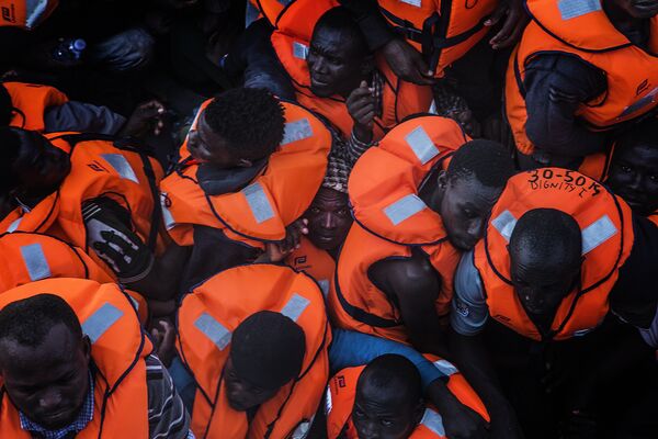 The Mediterranean Sea – one of the most dangerous migration routes around with more than 5,000 people having drowned in 2016 alone. The Mediterranean Sea – one of the most dangerous migration routes around with more than 5,000 people having drowned in 2016 alone. - Sputnik International