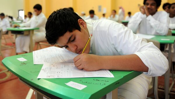 Saudi students sit for their final high school exams in the Red Sea port city of Jeddah. (File) - Sputnik International