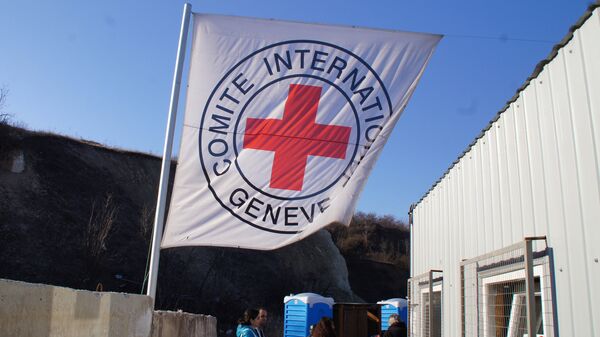 Flag of the International Committee of the Red Cross. (File) - Sputnik International