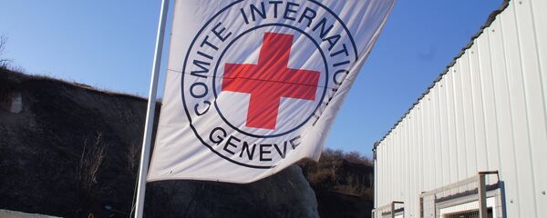 Flag of the International Committee of the Red Cross. (File) - Sputnik International