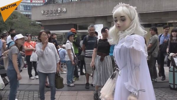 Live Doll Lulu Hashimoto On The Streets Of Tokyo - Sputnik International