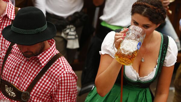 Let It Beer! Oktoberfest Fun Begins in Germany - Sputnik International