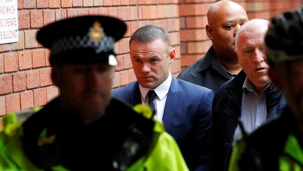 Wayne Rooney, Everton striker and former England captain arrives at Stockport Magistrates court, Stockport, Britain September 18, 2017 - Sputnik International