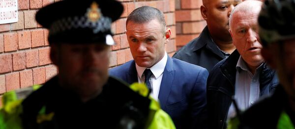 Wayne Rooney, Everton striker and former England captain arrives at Stockport Magistrates court, Stockport, Britain September 18, 2017 Wayne Rooney, Everton striker and former England captain arrives at Stockport Magistrates court, Stockport, Britain September 18, 2017 - Sputnik International
