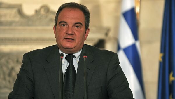 Former Greek Prime Minister Costas Karamanlis. (File) - Sputnik International